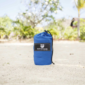 Sloth Hammocks bag on the beach